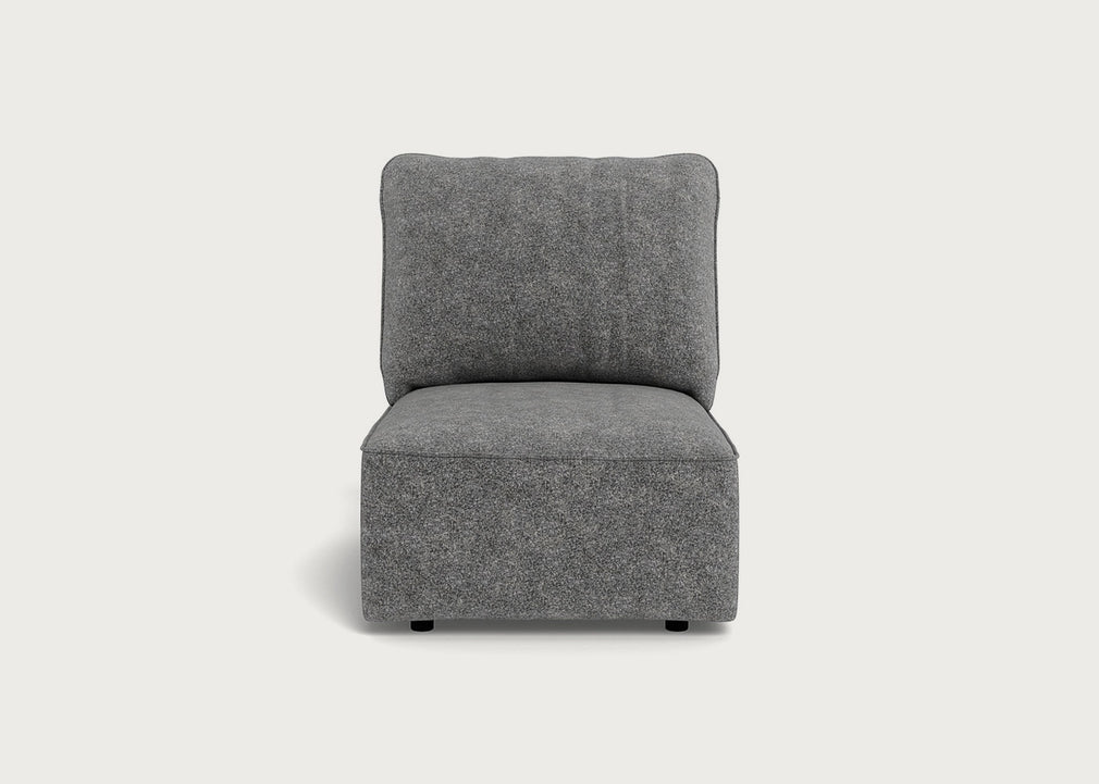 Morven Single Unit Melton Wool Shale
