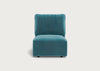 Morven Single Unit Smart Luxe Velvet Airforce Blue