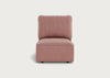 Morven Single Unit Smart Luxe Velvet Dusky Pink