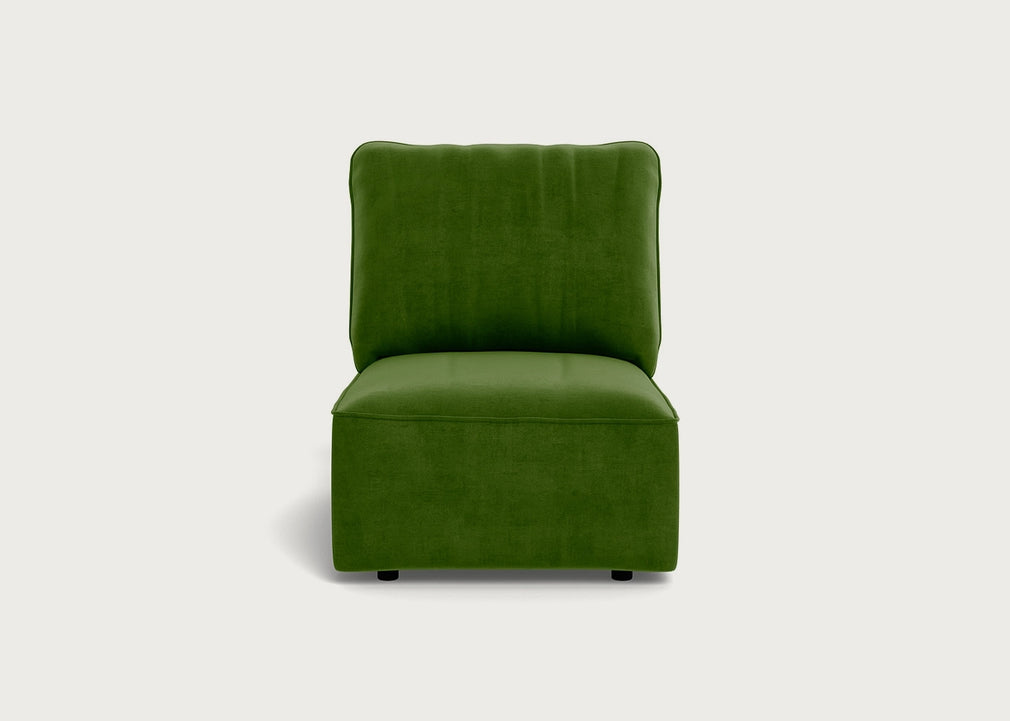 Morven Single Unit Smart Luxe Velvet Grass