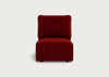 Morven Single Unit Smart Luxe Velvet Mulberry