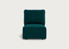 Morven Single Unit Smart Luxe Velvet Ocean Green
