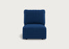 Morven Single Unit Cotton Velvet Petrol