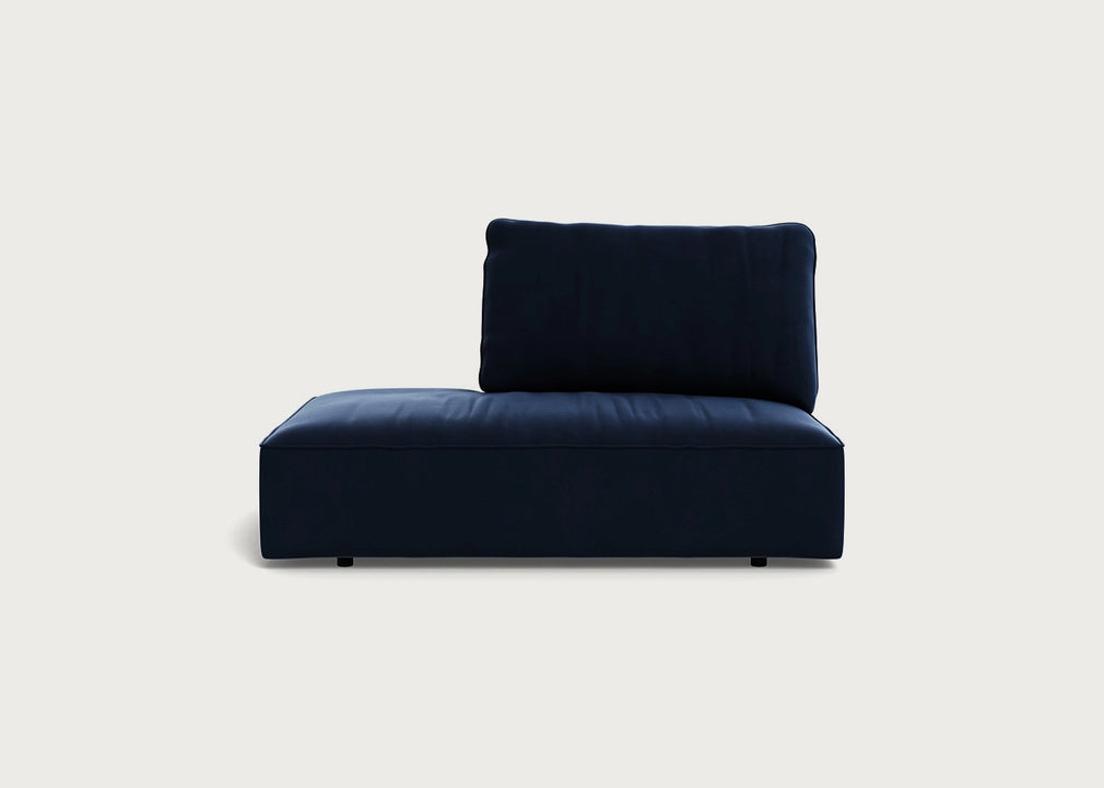 Morven Left Hand Facing Open End Unit Smart Velvet Dusk