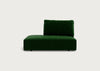 Morven Left Hand Facing Open End Unit Smart Velvet Forest