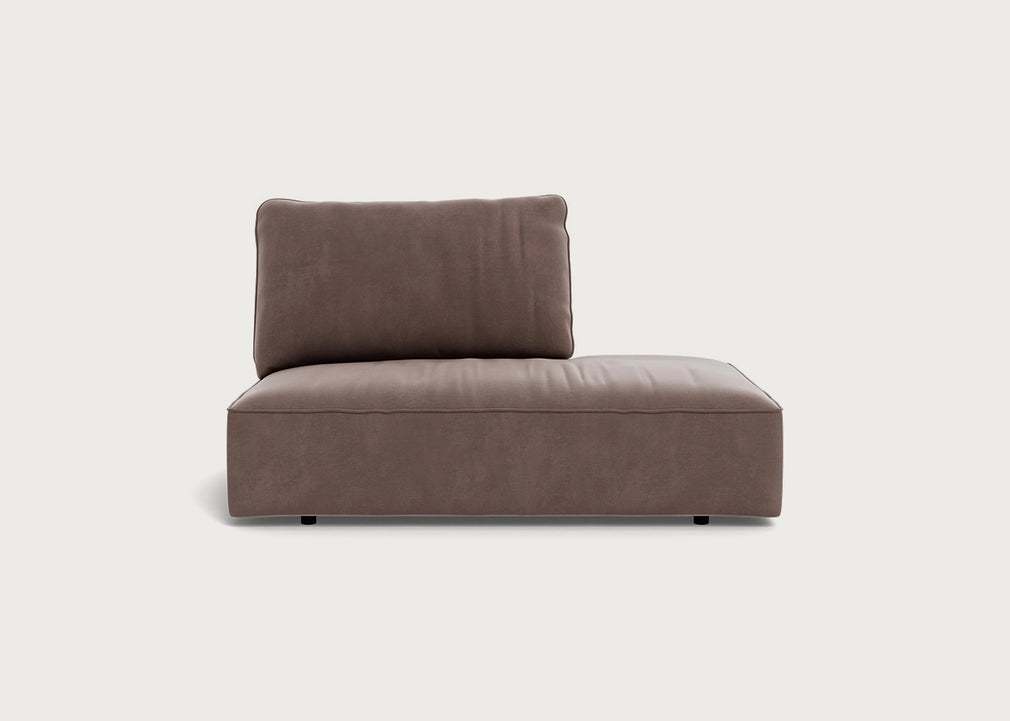 Morven Right Hand Facing Open End Unit Smart Velvet Mouse