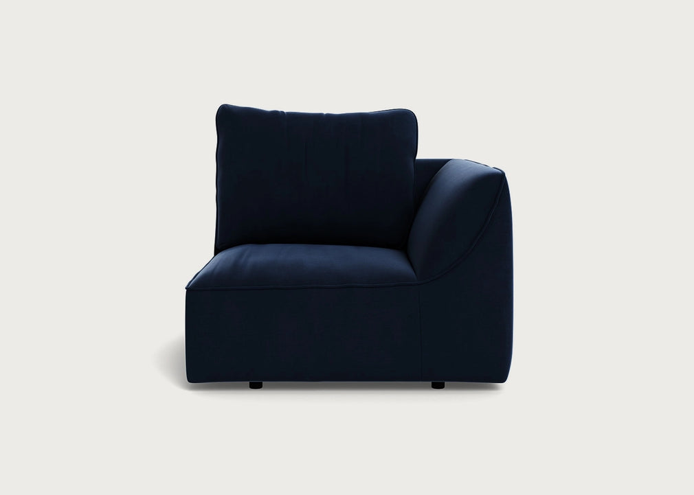 Morven Right Hand Facing Single Unit Smart Velvet Dusk