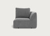 Morven Right Hand Facing Single Unit Smart Velvet Mercury