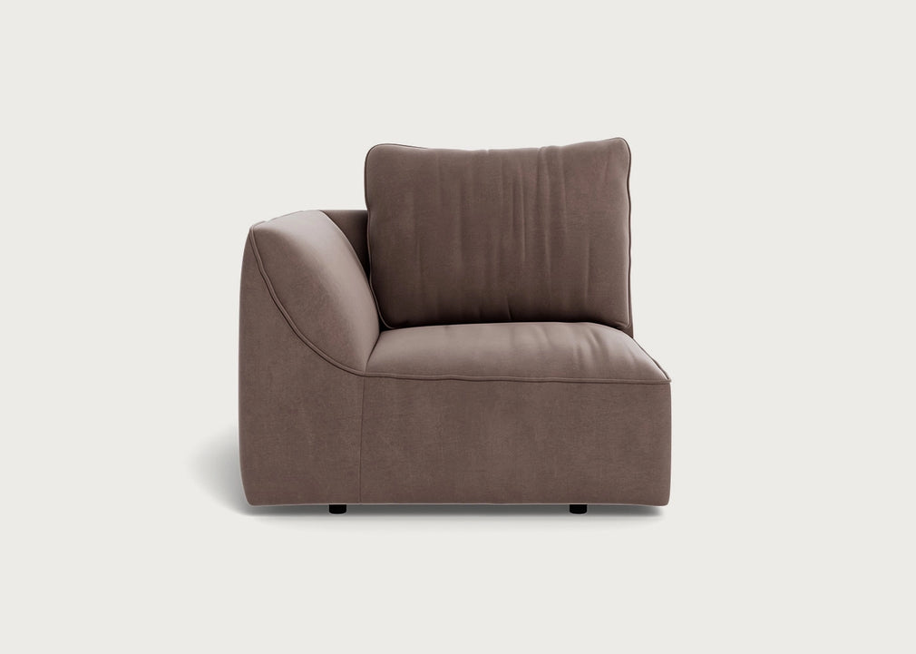 Morven Left Hand Facing Single Unit Smart Velvet Mouse