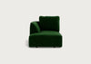 Morven Left Hand Facing Chaise Unit Smart Velvet Forest