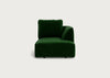 Morven Right Hand Facing Chaise Unit Smart Velvet Forest