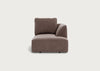 Morven Right Hand Facing Chaise Unit Smart Velvet Mouse