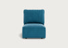 Morven Single Unit Smart Velvet Ocean Blue