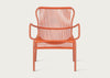 Loop Outdoor Lounge Chair Terracotta