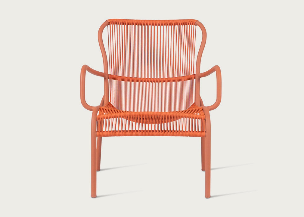 Loop Outdoor Lounge Chair Terracotta