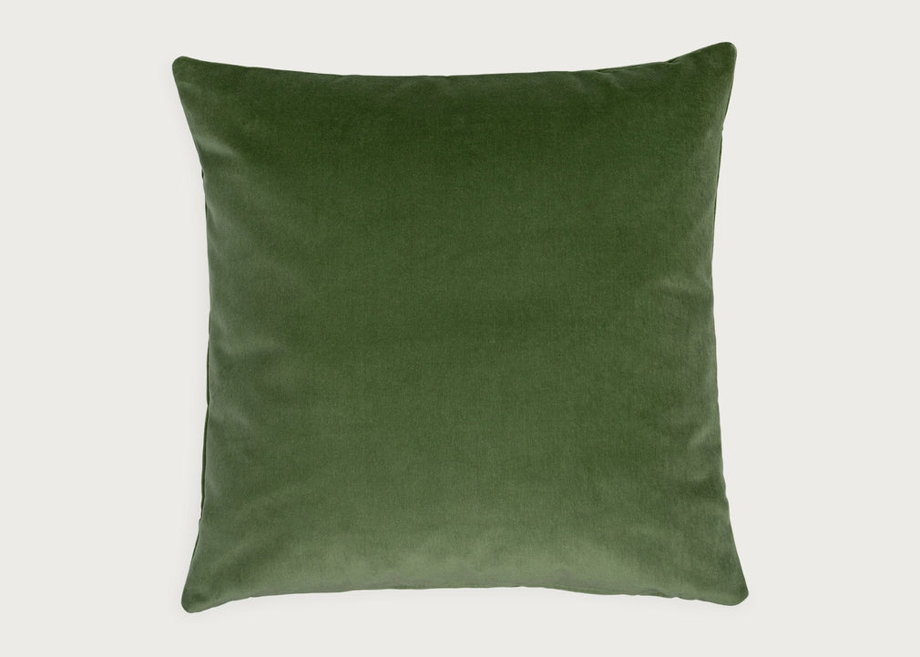 Velvet Cushion Sage Green 55cm x 55cm