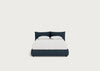 Pillow Storage Bed Double / No Storage / Siena Cotton Deep Sea