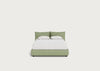 Pillow Storage Bed Double / No Storage / Siena Cotton Pistachio