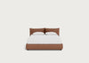 Pillow Storage Bed King / No Storage / Siena Cotton Clay
