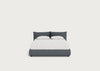 Pillow Storage Bed King / No Storage / Siena Cotton Shale Grey