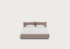 Pillow Storage Bed King / No Storage / Tundra Texture Latte