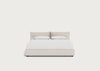 Pillow Storage Bed Super King / No Storage / Siena Cotton Natural
