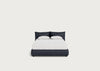 Pillow Storage Bed Double / Underbed Storage / Luxury Leather Anthracite