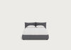 Pillow Storage Bed Double / Underbed Storage / Tundra Texture Pewter