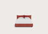 Pillow Storage Bed Double / Underbed Storage / Tundra Texture Rust