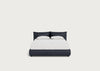 Pillow Storage Bed King / Underbed Storage / Luxury Leather Anthracite