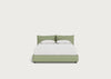 Pillow Storage Bed King / Underbed Storage / Siena Cotton Pistachio