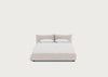 Pillow Storage Bed King / Underbed Storage / Tundra Texture Stone