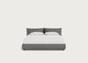 Pillow Storage Bed Super King / Underbed Storage / Luxury Leather Slate