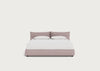 Pillow Storage Bed Super King / Underbed Storage / Siena Cotton Dusky Pink