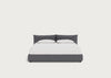 Pillow Storage Bed Super King / Underbed Storage / Tundra Texture Pewter