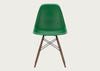 Eames Plastic Side Chair RE DSW Emerald / DSW Dark Maple
