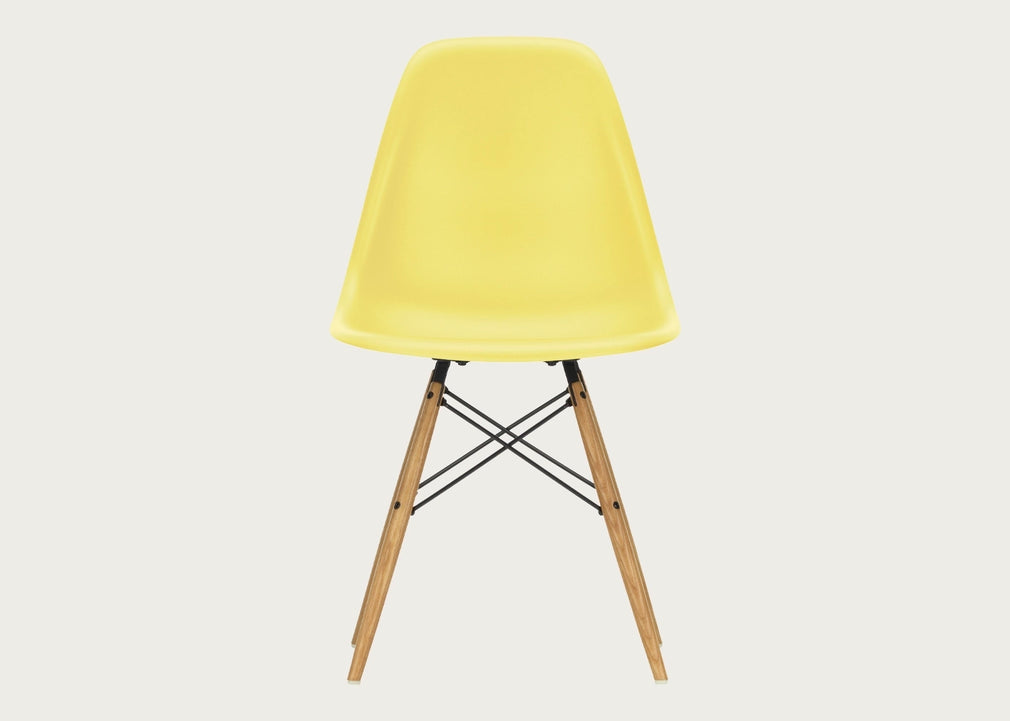 Eames Plastic Side Chair RE DSW Citron / DSW Ash Honey