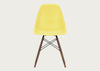 Eames Plastic Side Chair RE DSW Citron / DSW Dark Maple