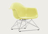 Eames Plastic Armchair RE LAR Citron / LAR Chrome