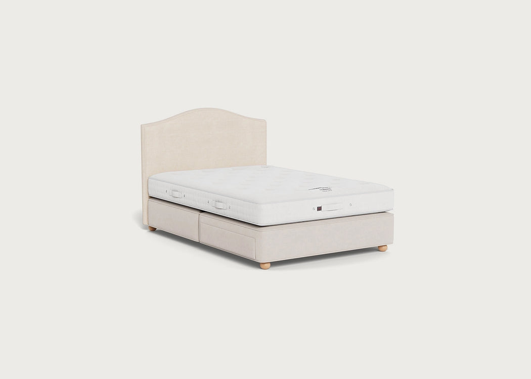 Iris Headboard Double / Chain Weave Fawn 750