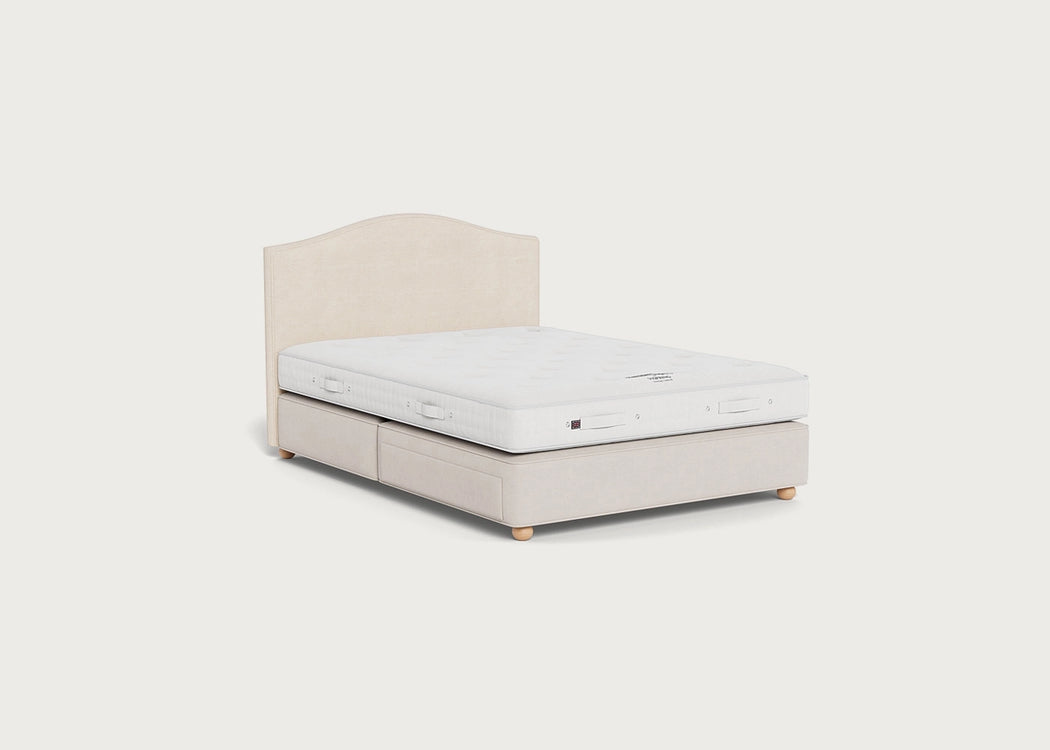 Iris Headboard King / Chain Weave Fawn 750