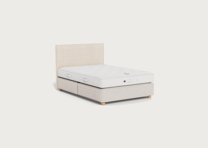 Muses Headboard Double / Chain Weave Fawn 750