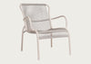 Loop Outdoor Lounge Chair Dune White
