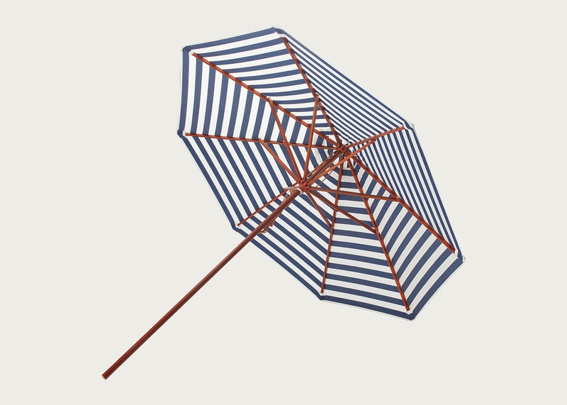Messina Outdoor Umbrella Dia. 270cm Blue Stripe