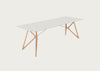 Tink Dining Table 240cm / Mushroom White Oiled Oak