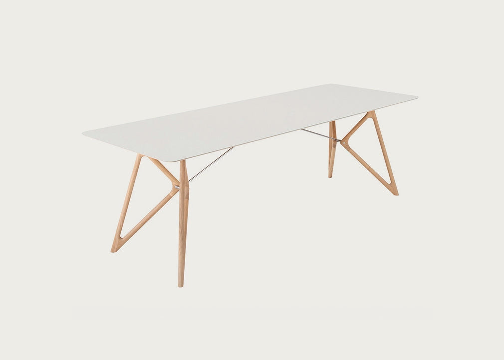 Tink Dining Table 240cm / Mushroom White Oiled Oak