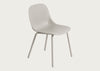 Fiber Outdoor Side Chair Grey