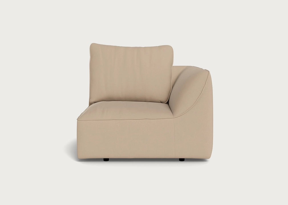 Morven Right Hand Facing Single Unit Capelo Linen-Cotton Bamboo