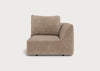 Morven Right Hand Facing Single Unit Boucle Velvet Rocky