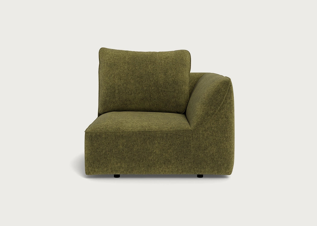 Morven Right Hand Facing Single Unit Boucle Velvet Wilder